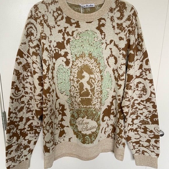 Brand new Acne Studios JACQUARD SWEATER - Picture 1 of 10